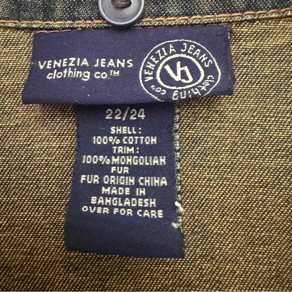 Plus Size Venezia Jeans (Lane Bryant) Denim Jacket - Picture 4 of 8